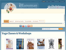 Tablet Screenshot of ihanuman.com